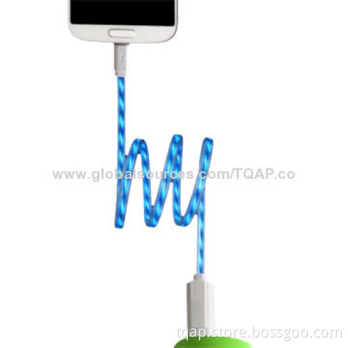 LED flashlight/3 fiber wires/30-pin USB cable, 1.0m length